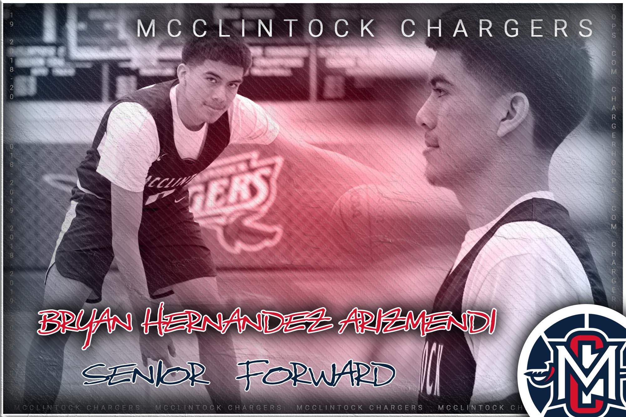 McClintock Chargers Basketball- Bryan Hernandez Arizmendi