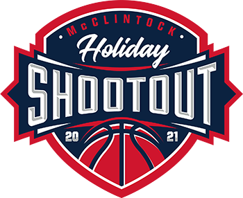 McClintock Chargers Holiday Shootout logo